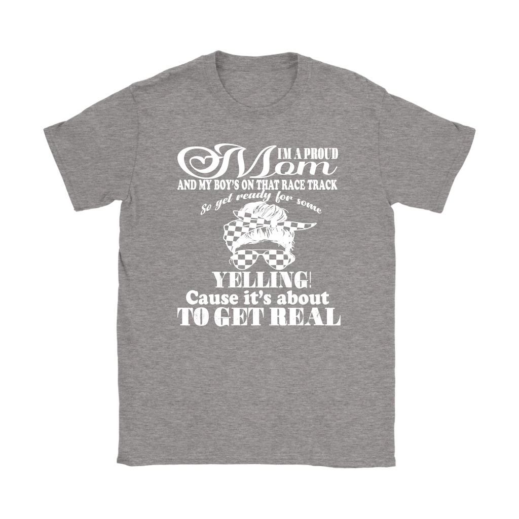 racing mom t-shirts
