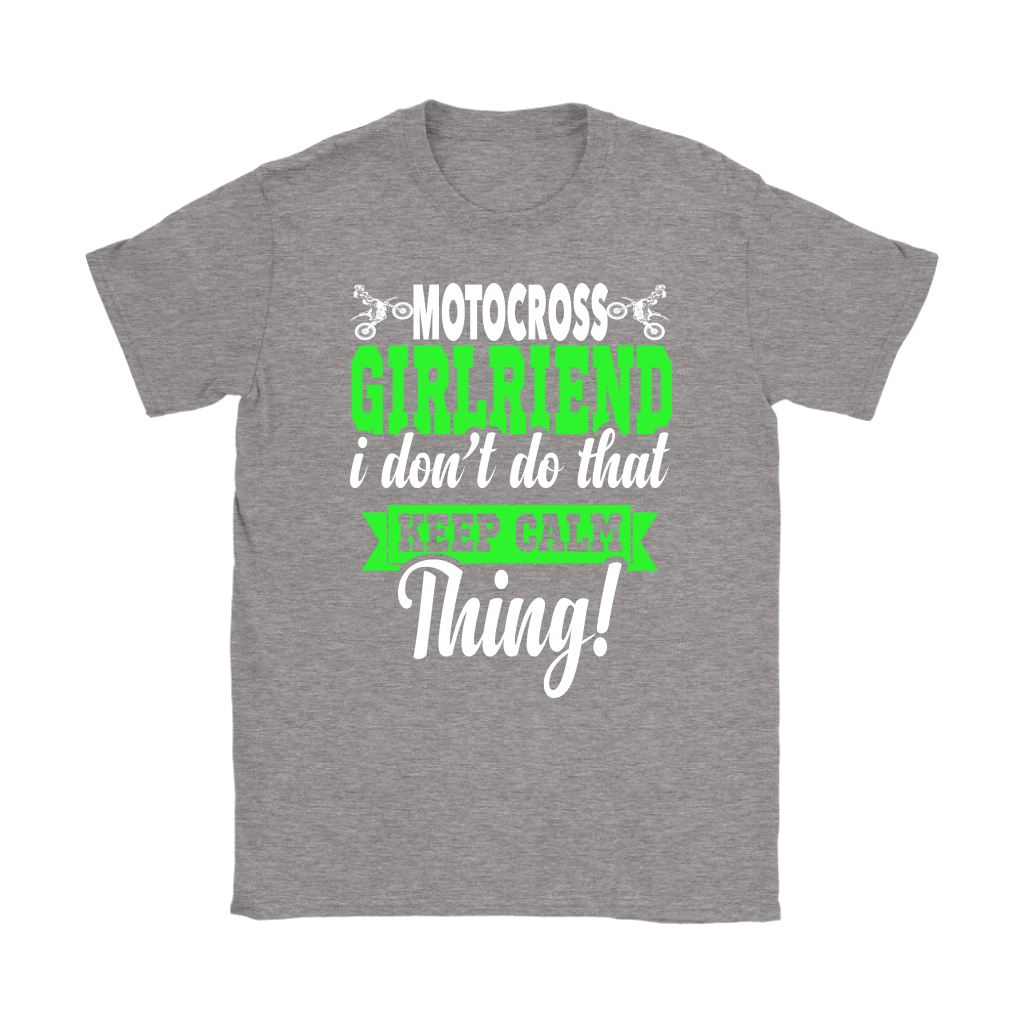 motocross girlfriend t-shirts