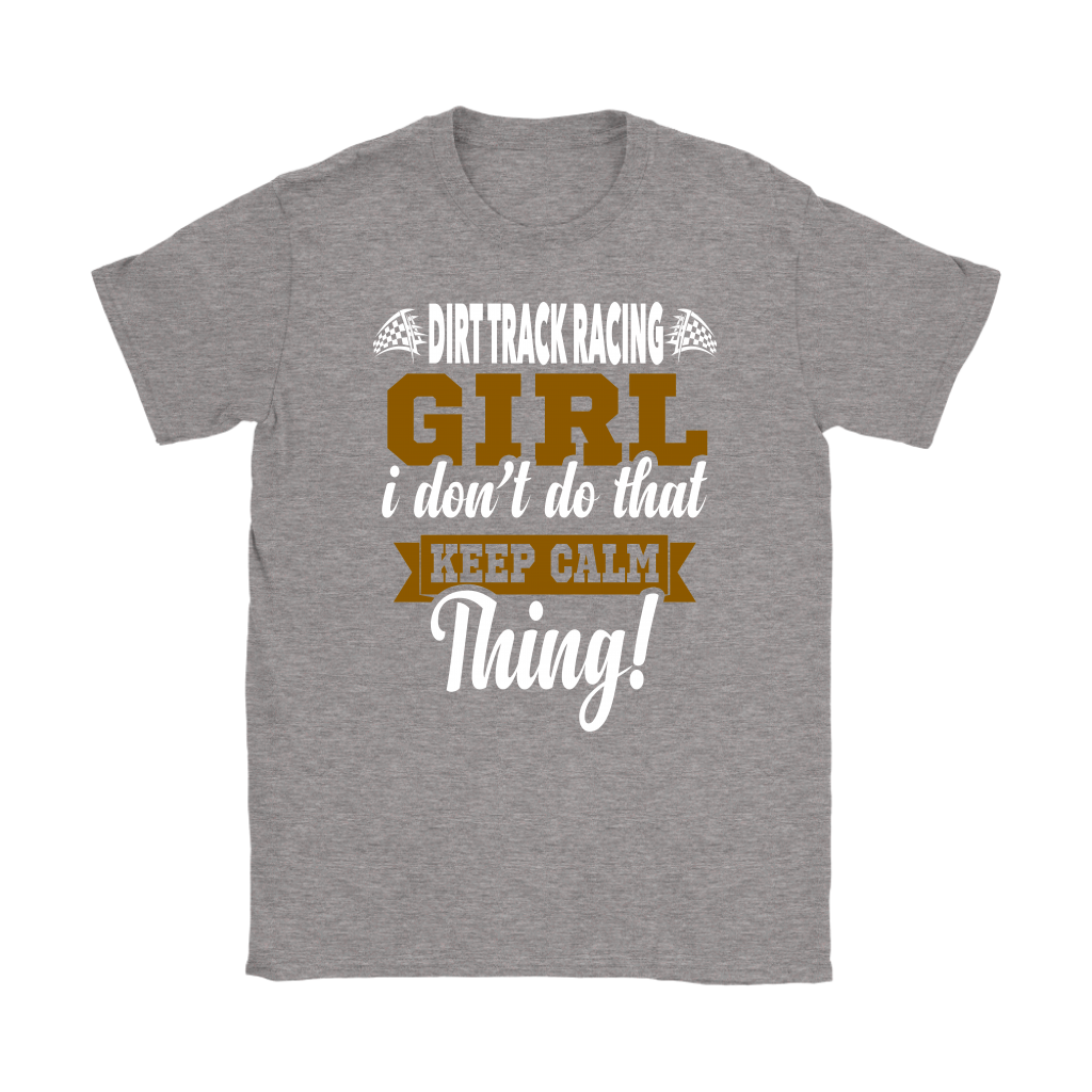 dirt track racing girl t-shirts