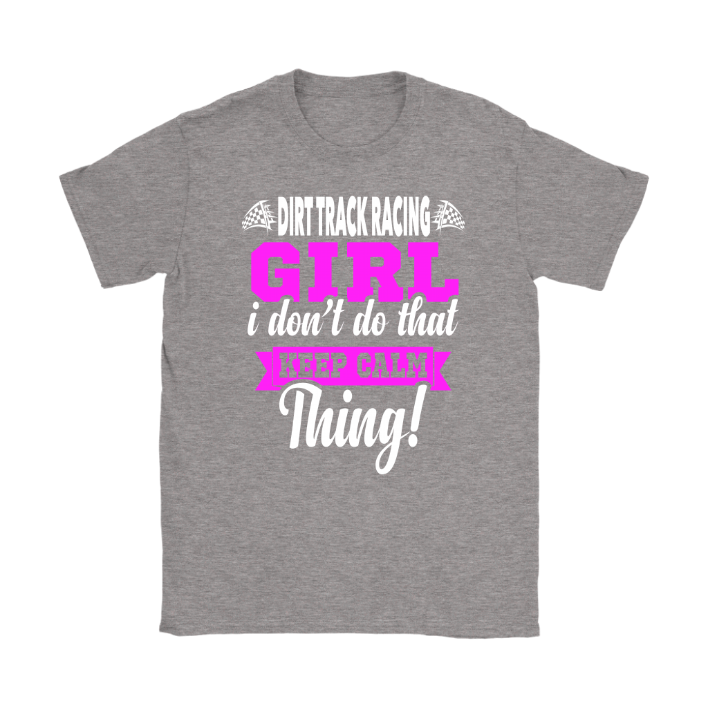 dirt track racing girl t-shirts