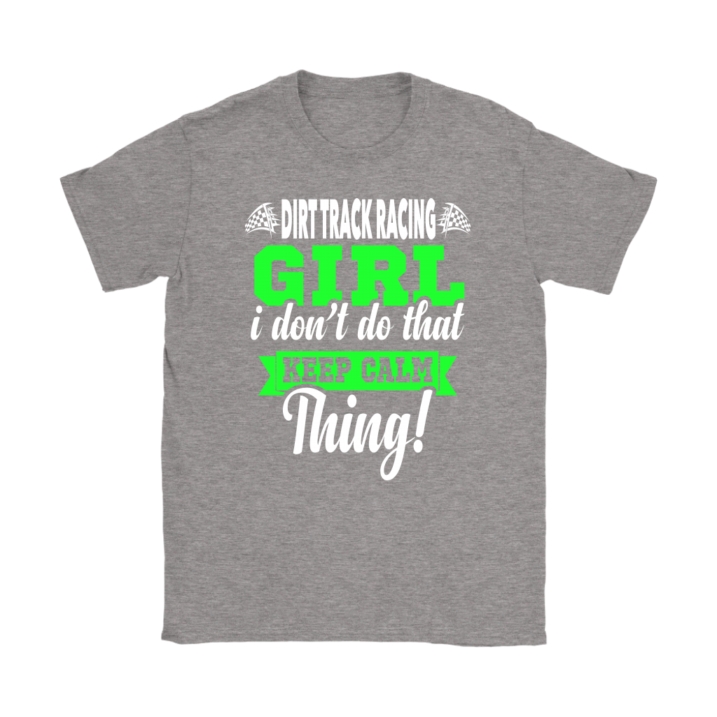 dirt racing girl t-shirts