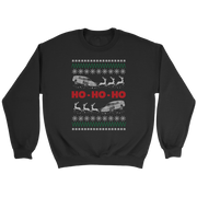 Dirt track racing modified ugly sweater