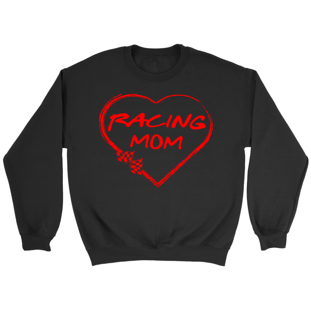 Racing Mom Heart T-Shirts