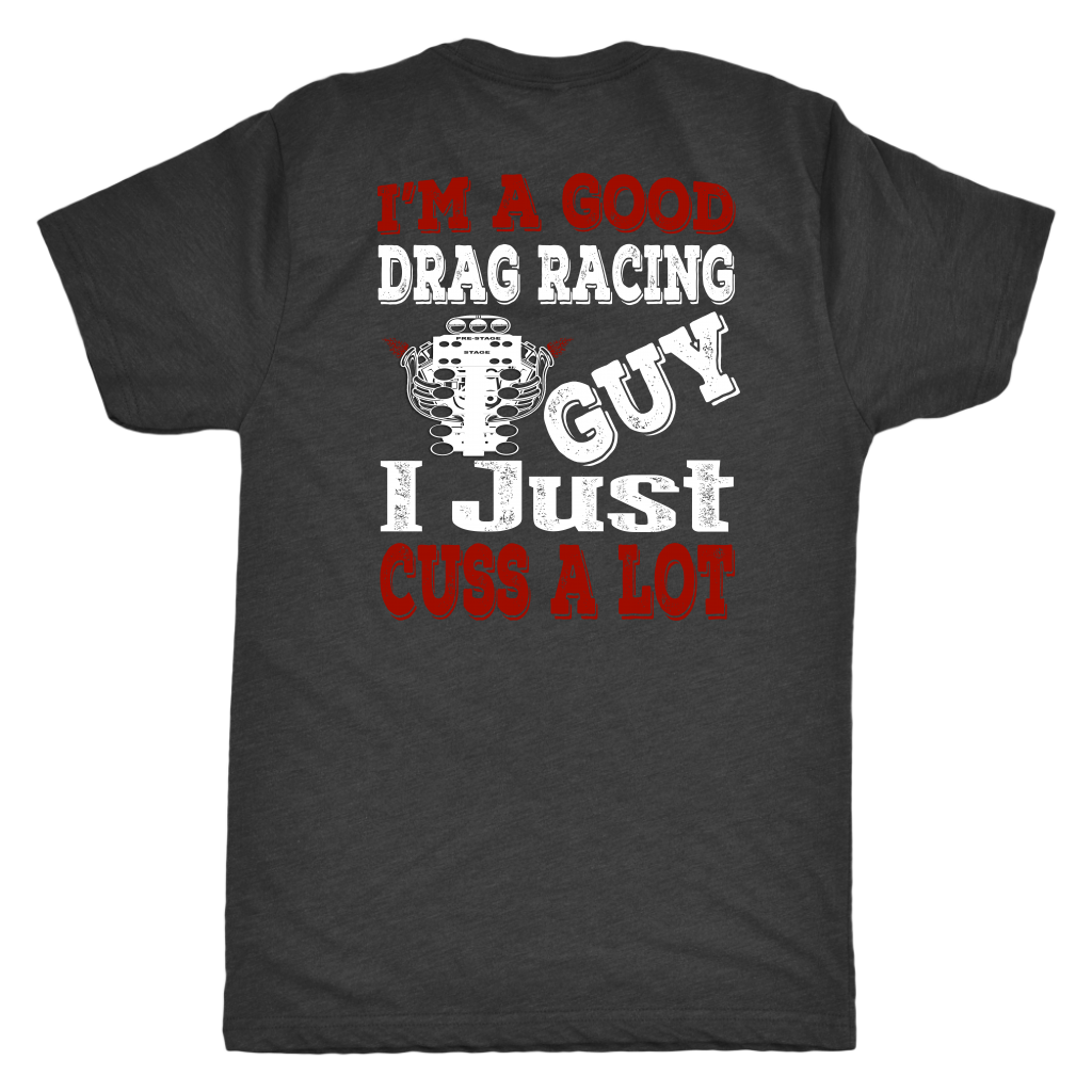 drag racing men's t-shirts