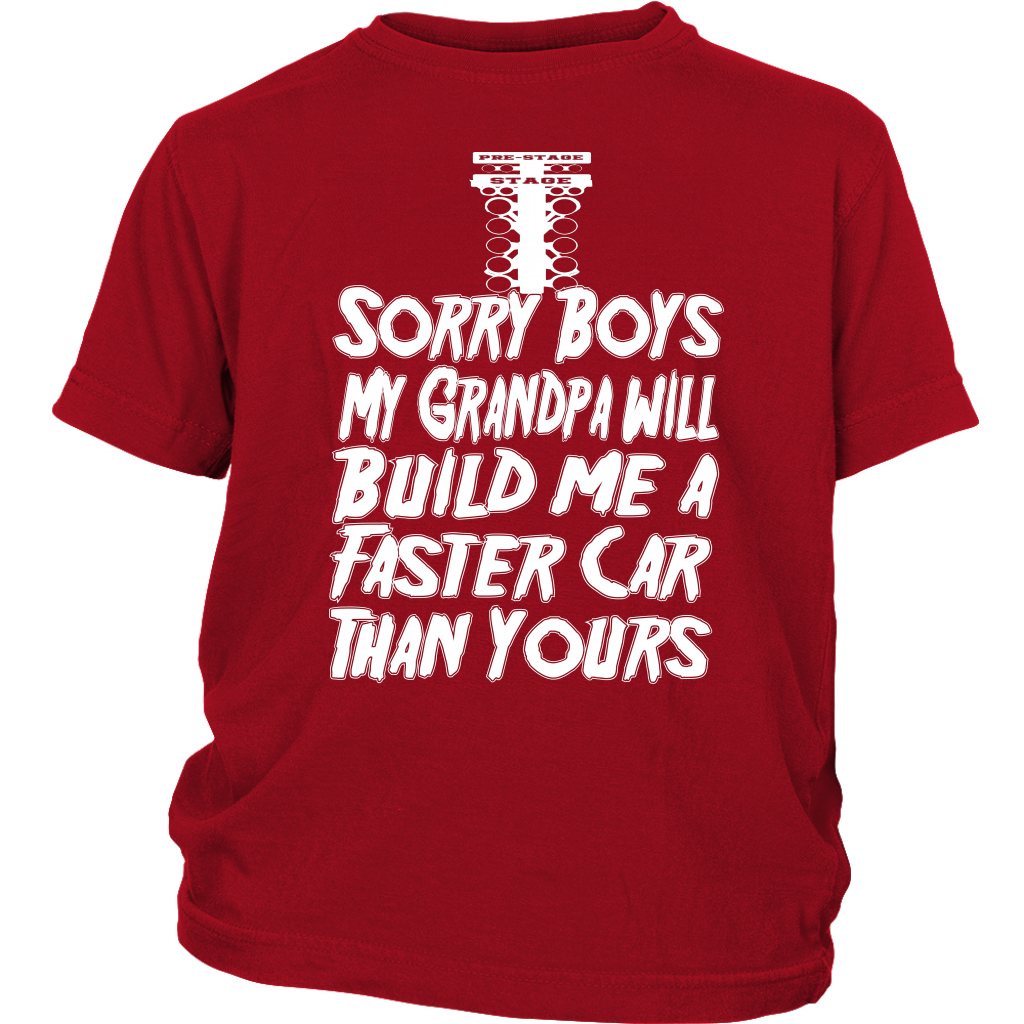 drag racing kids t shirts