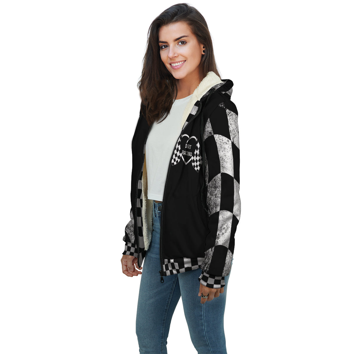dirt track racing girlfriend jacket