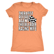 racing wife t-shirts