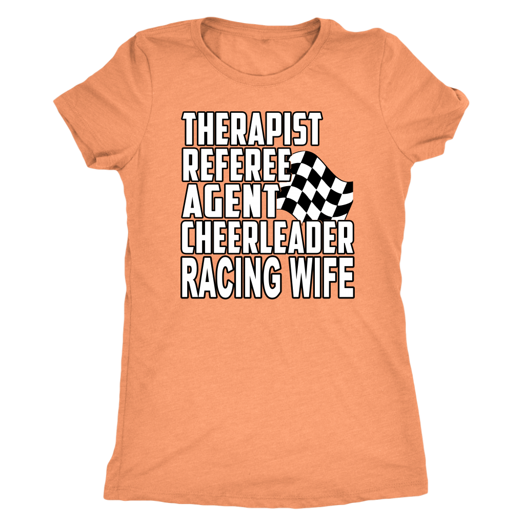 racing wife t-shirts