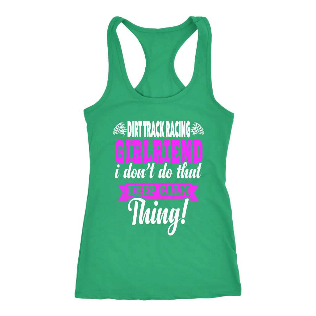 dirt track racing girlfriend t-shirts