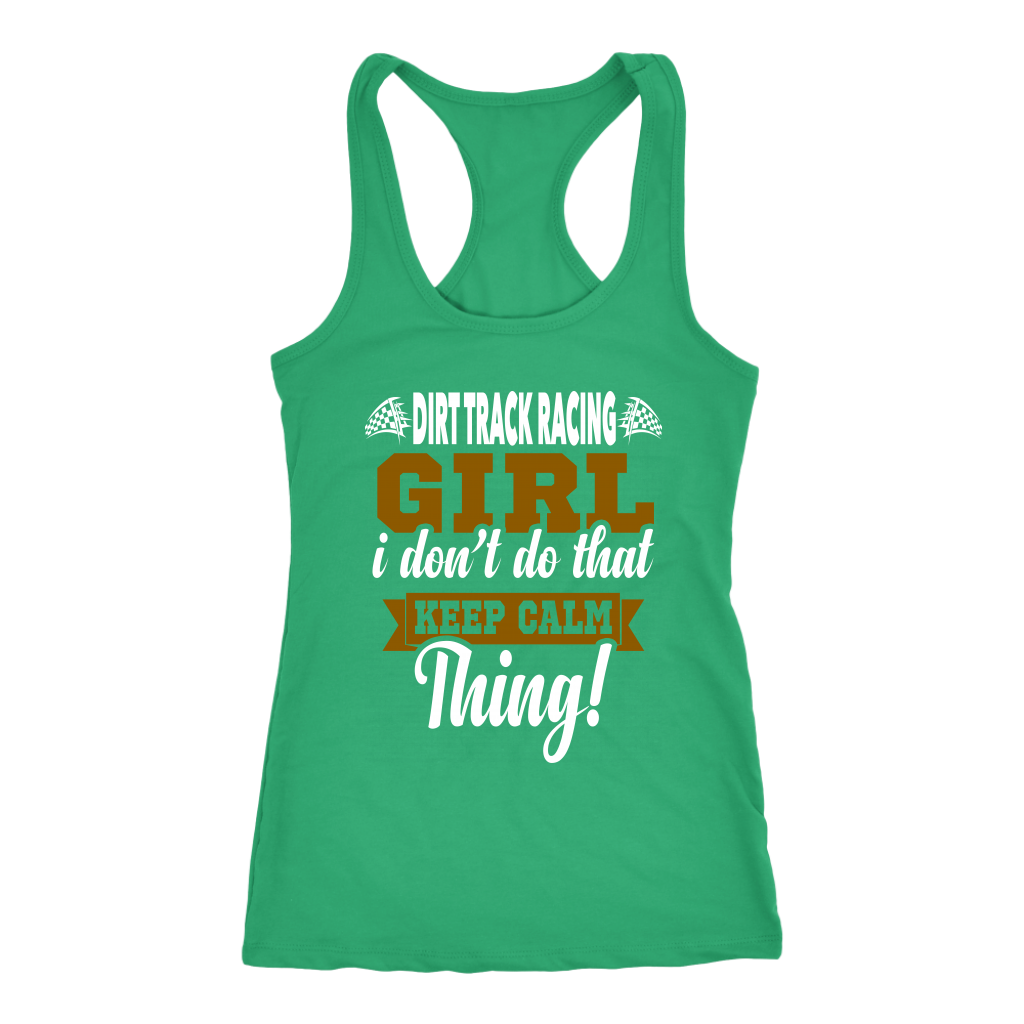 dirt track racing girl t-shirts