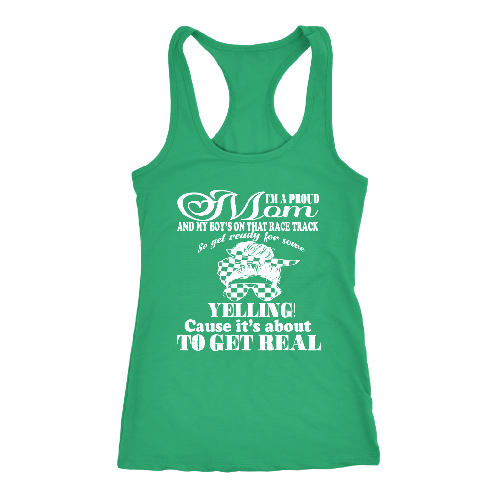 racing mom t-shirts