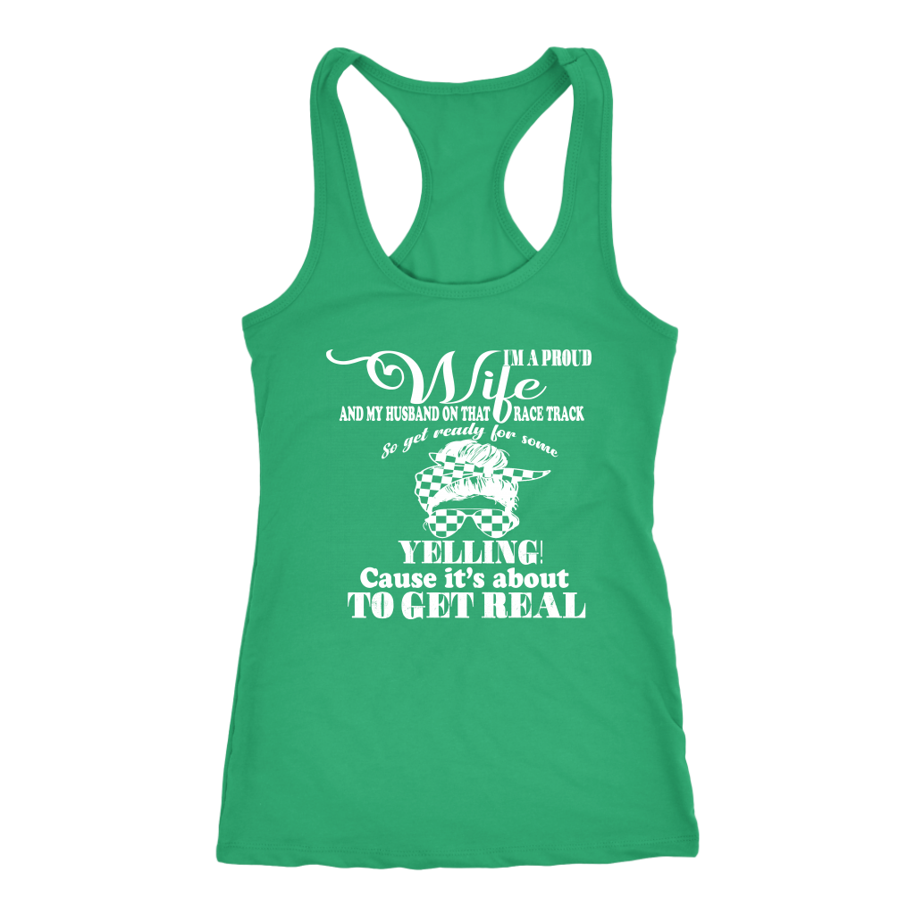 racing wife t-shirts