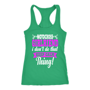 motocross girlfriend t-shirts