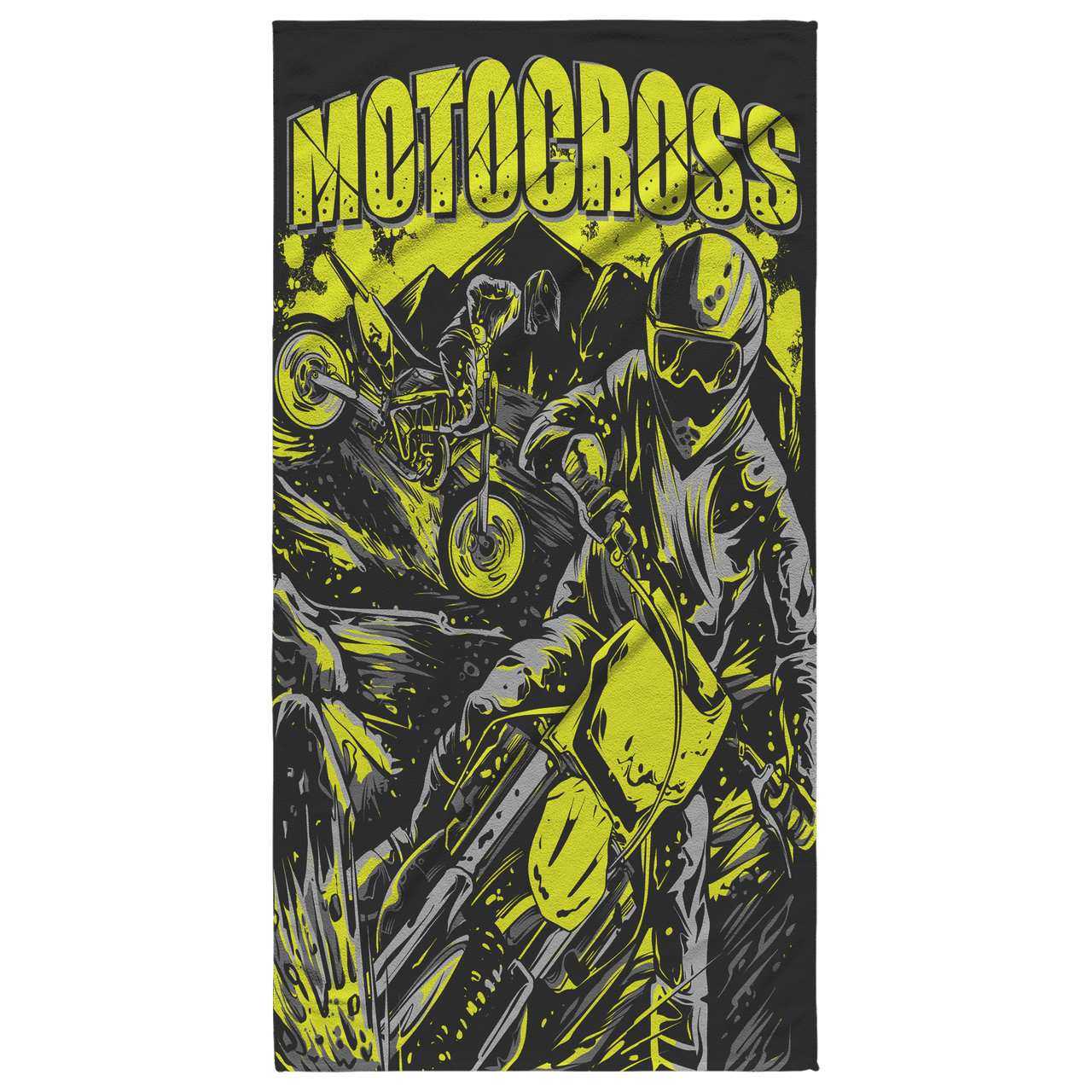 Motocross Beach Towel