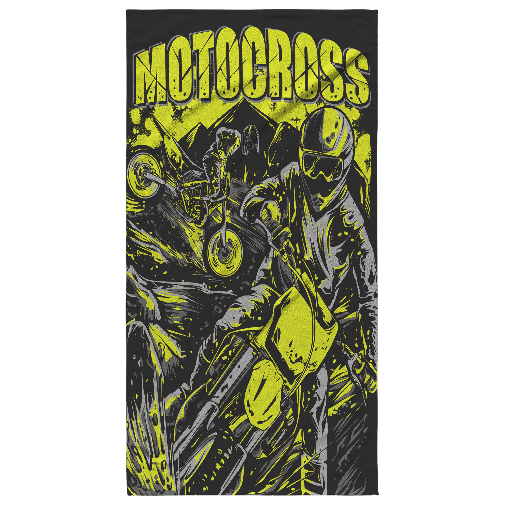 Motocross Beach Towel