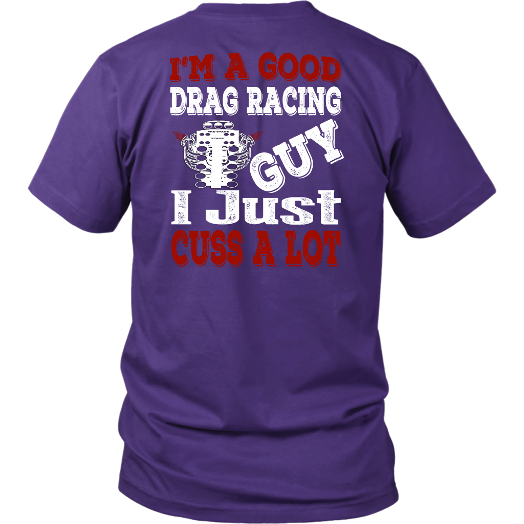 drag racing men's t-shirts