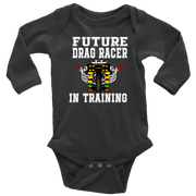 Future Drag Racer In Training Kids Tees