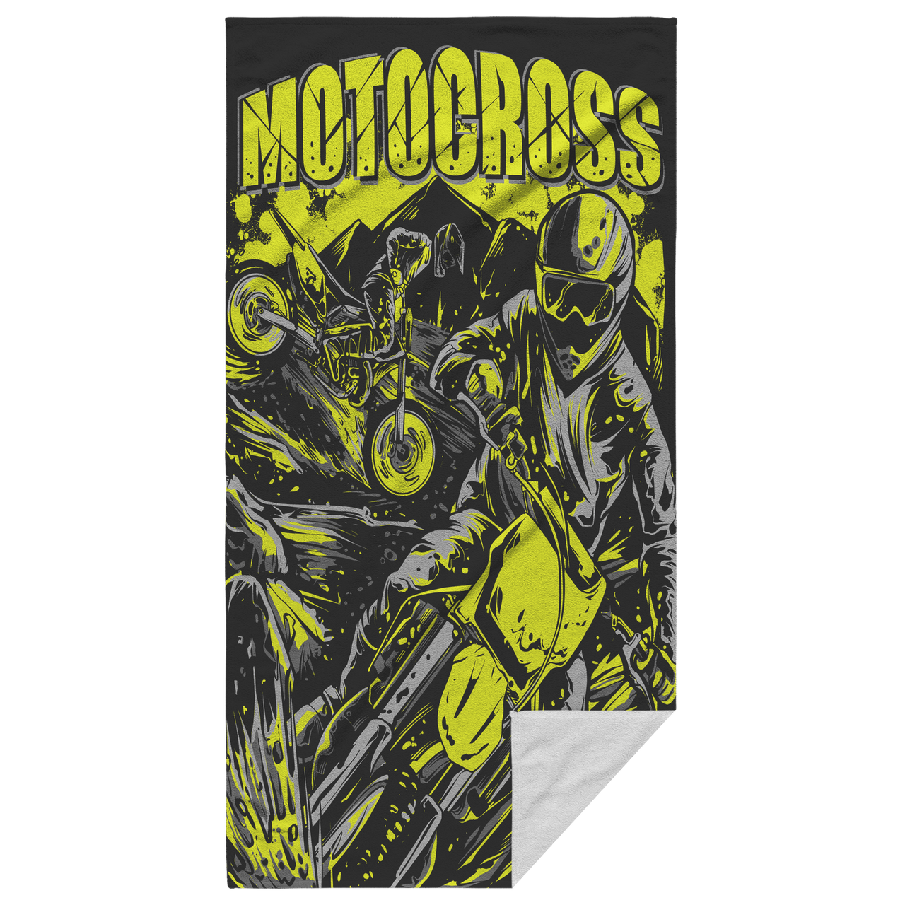 Motocross Beach Towel