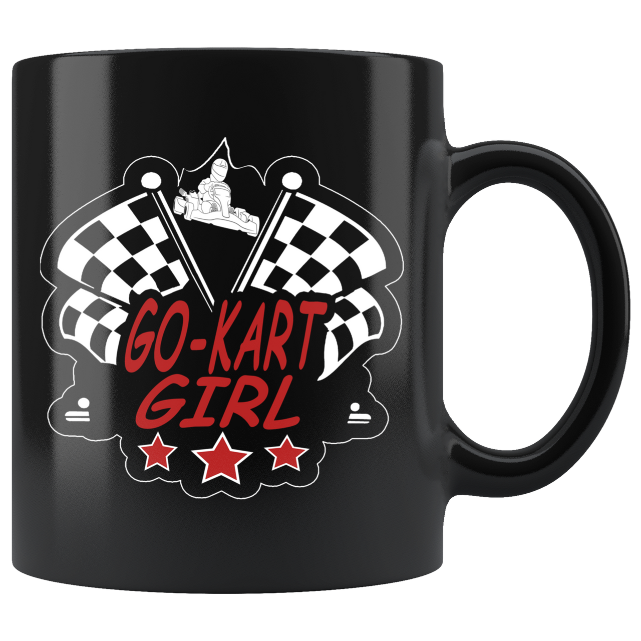 Go-Kart Girl Mug