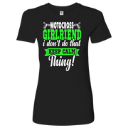 motocross girlfriend t-shirts