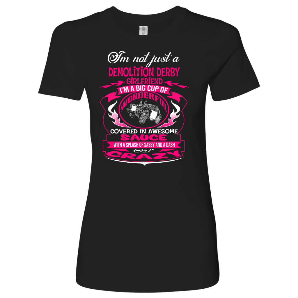 demolition derby girlfriend t-Shirts