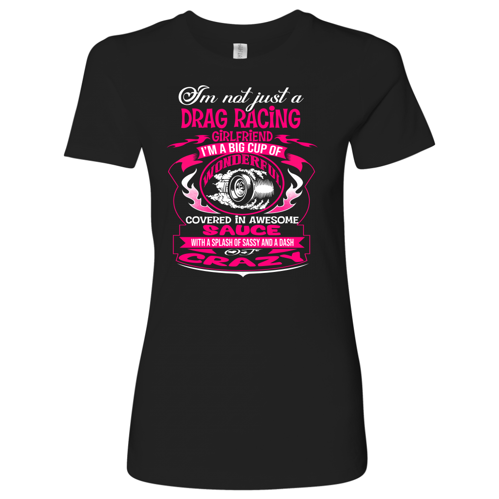 drag racing girlfriend t-shirts