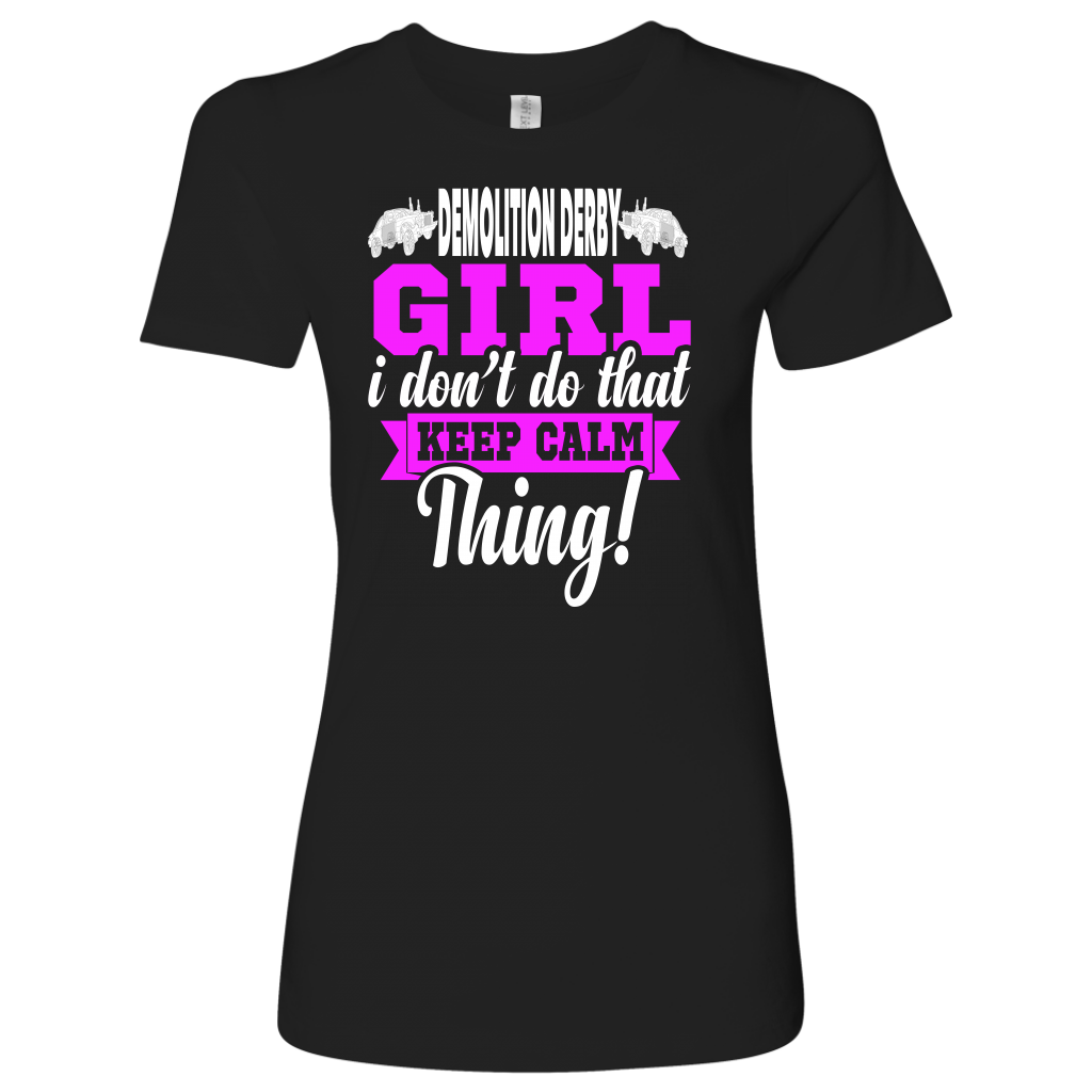 Demolition Derby Girl T-Shirts