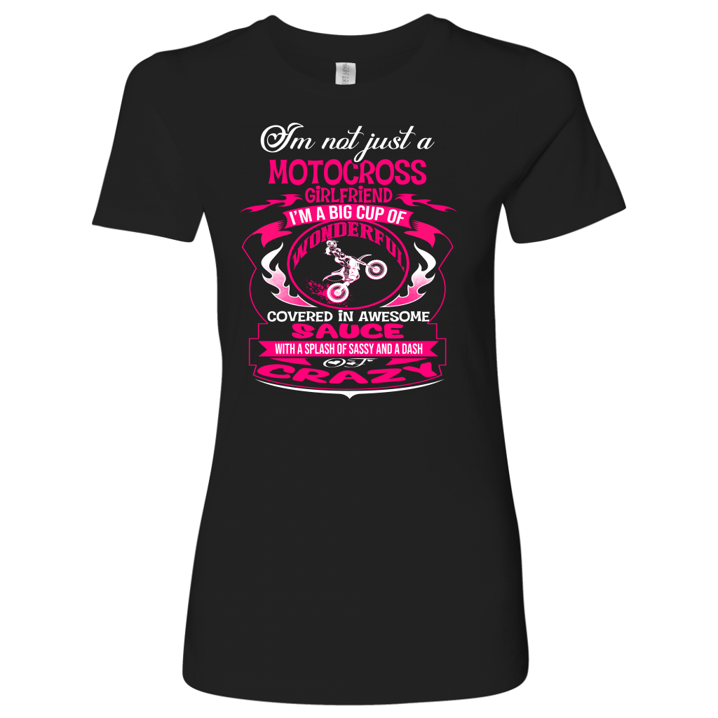 motocross girlfriend t-shirts