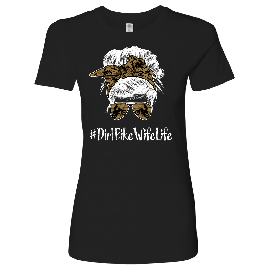 motocross wife t-shirts