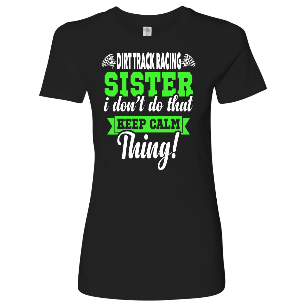 dirt racing sister t-shirts