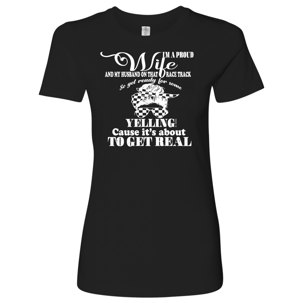 racing wife t-shirts