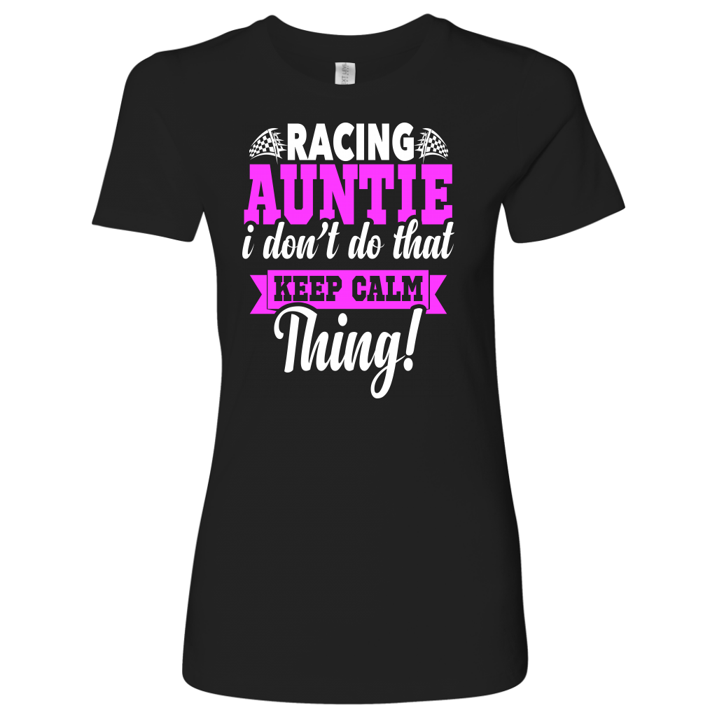 racing auntie t-shirts