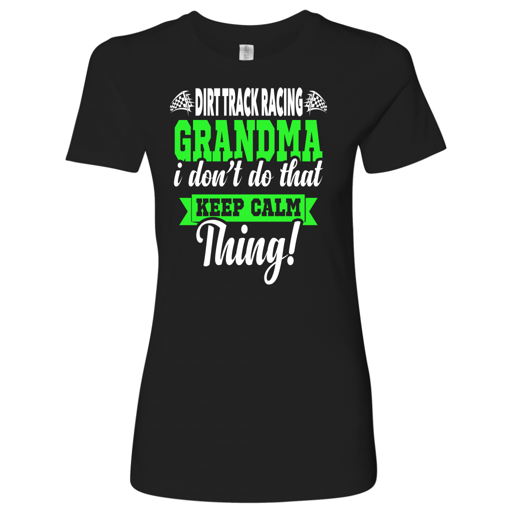 dirt racing grandma t-shirts
