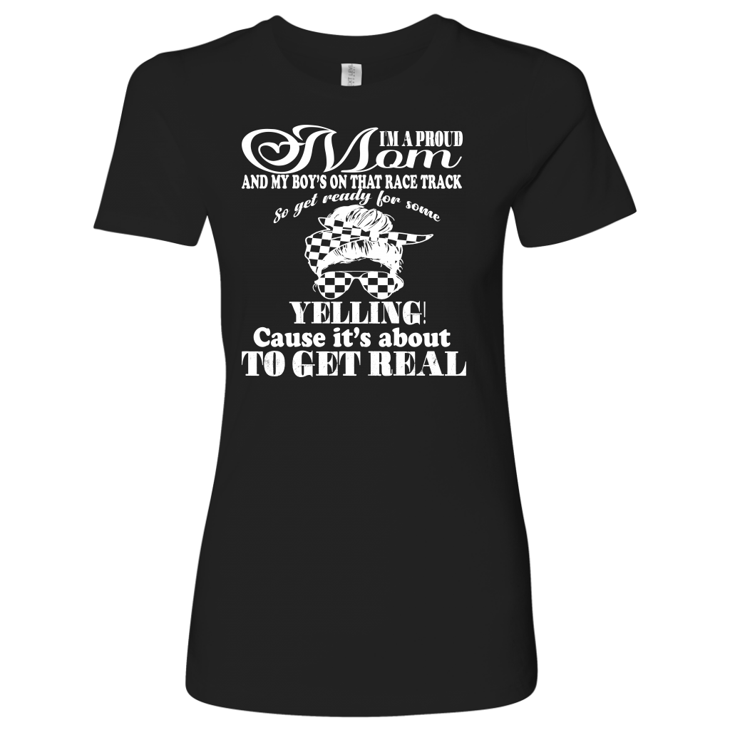 racing mom t-shirts