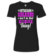 dirt track racing girlfriend t-shirts