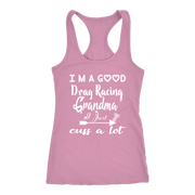 drag racing women's t-shirts