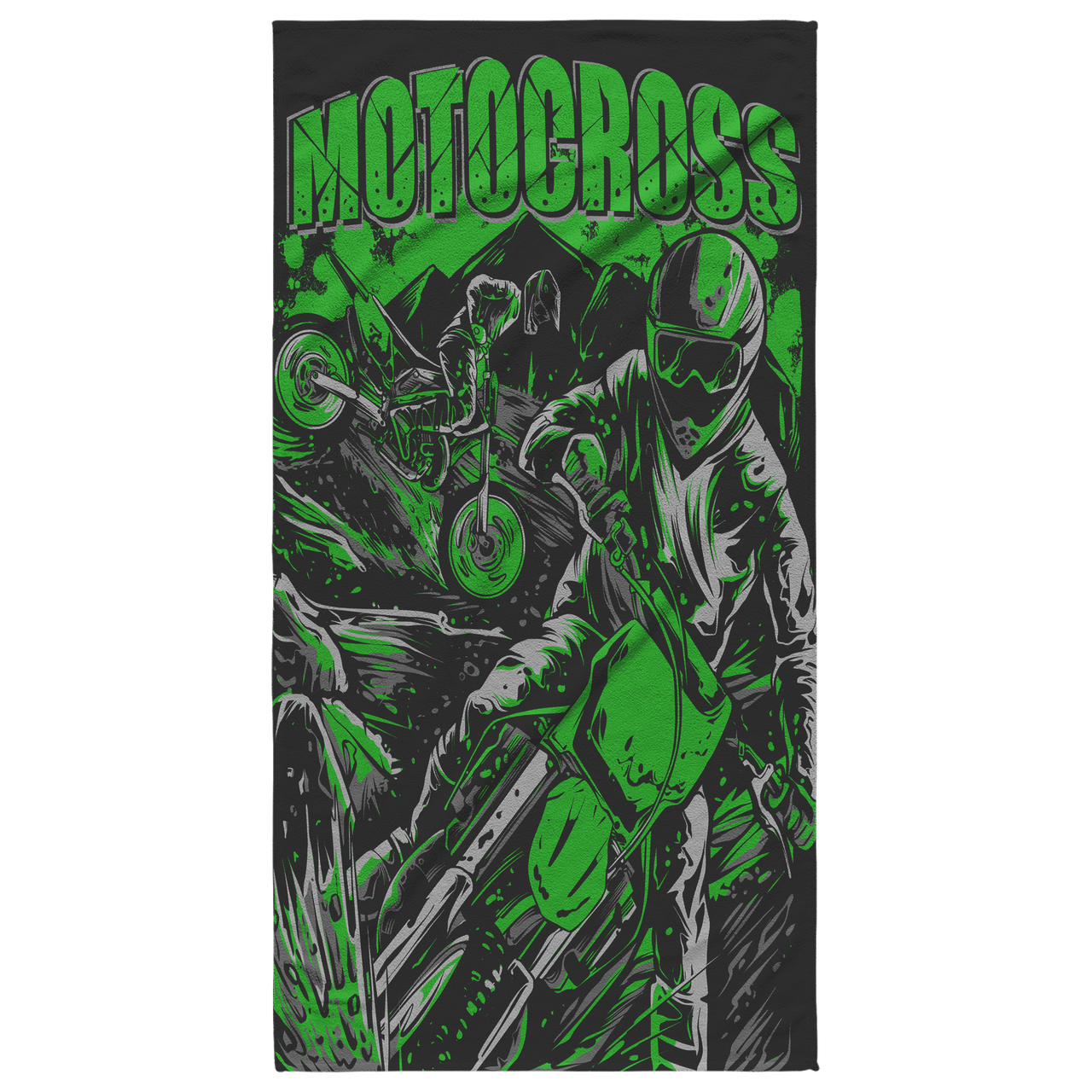 Motocross Beach Towel