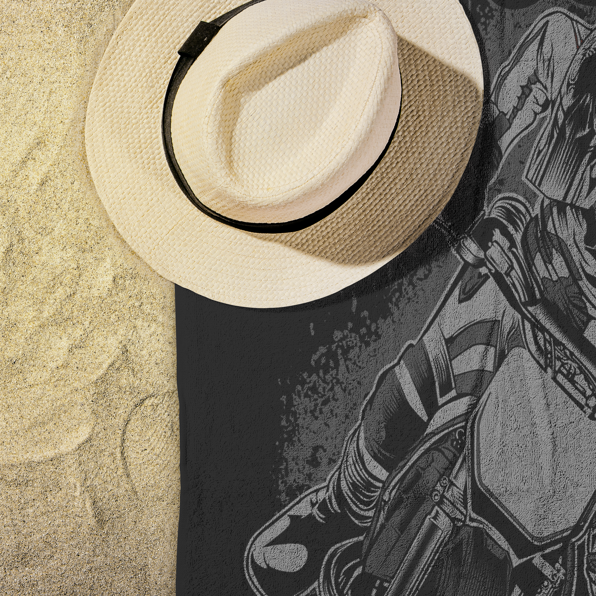 Motocross Beach Towel
