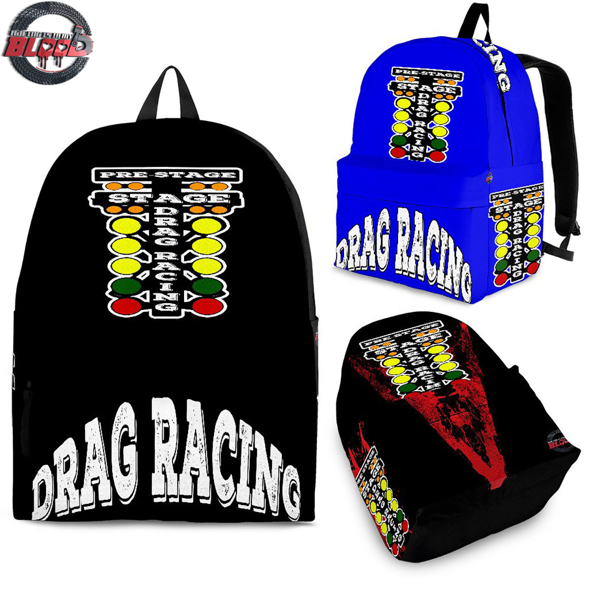 Drag Racing Backpacks