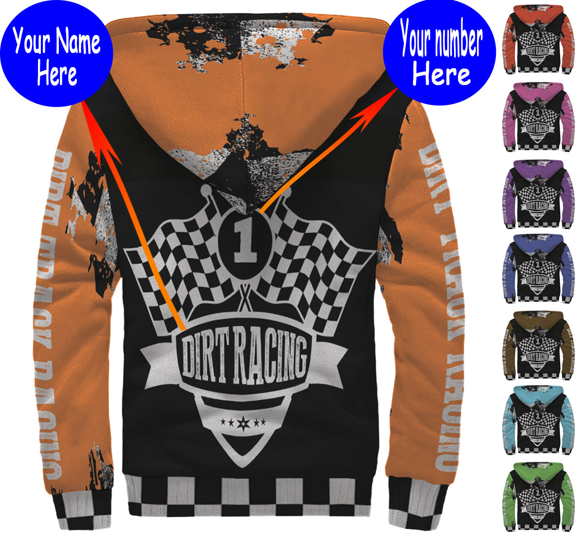 Custom Dirt Track Racing Jackets