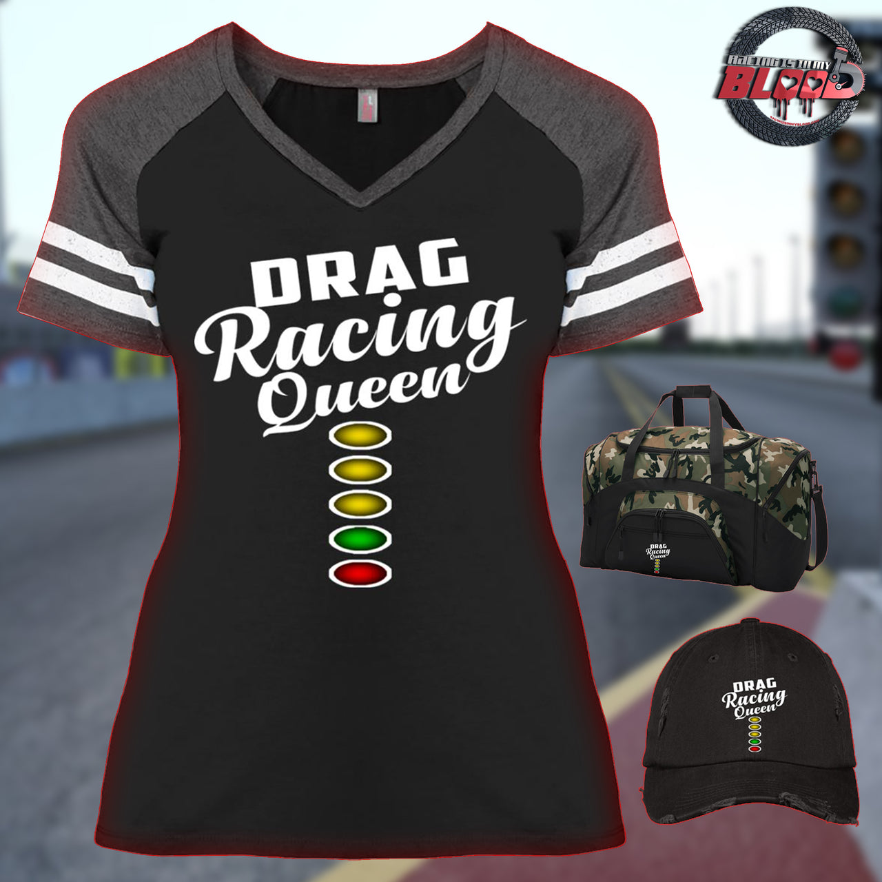 Drag Racing Queen Products Collection.