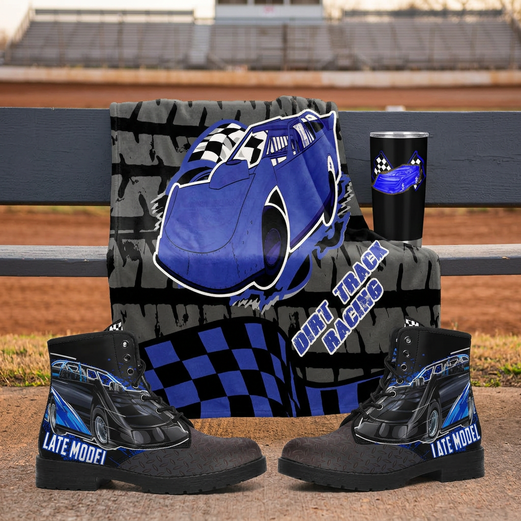Late model collection concept featuring RIIMB boots, blanket and tumbler