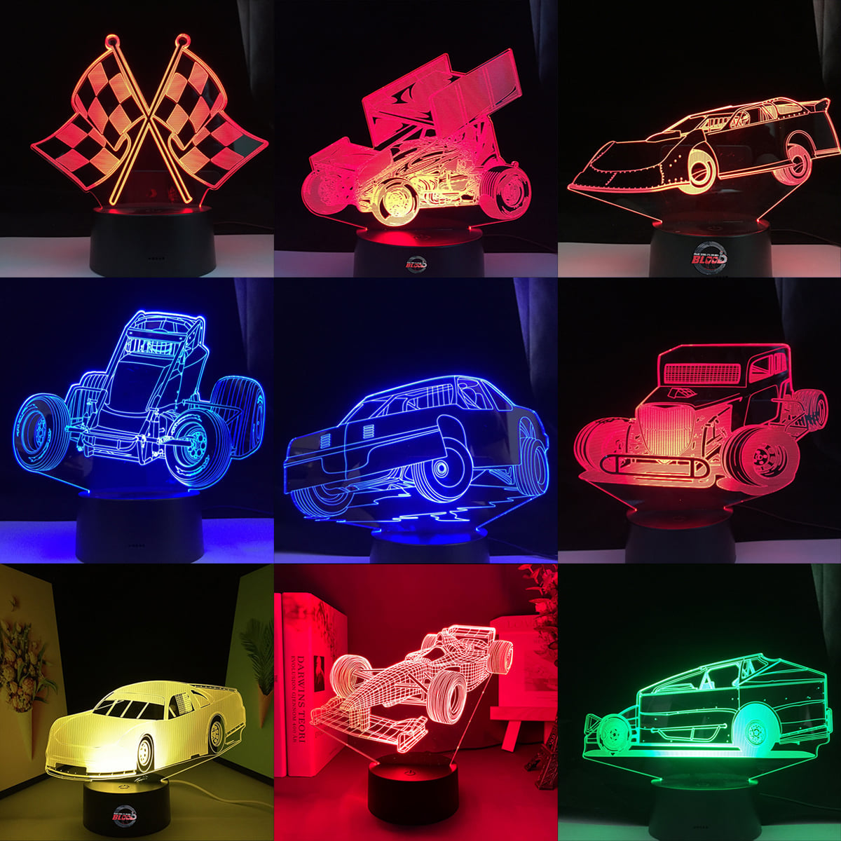 3D LED LAMPS