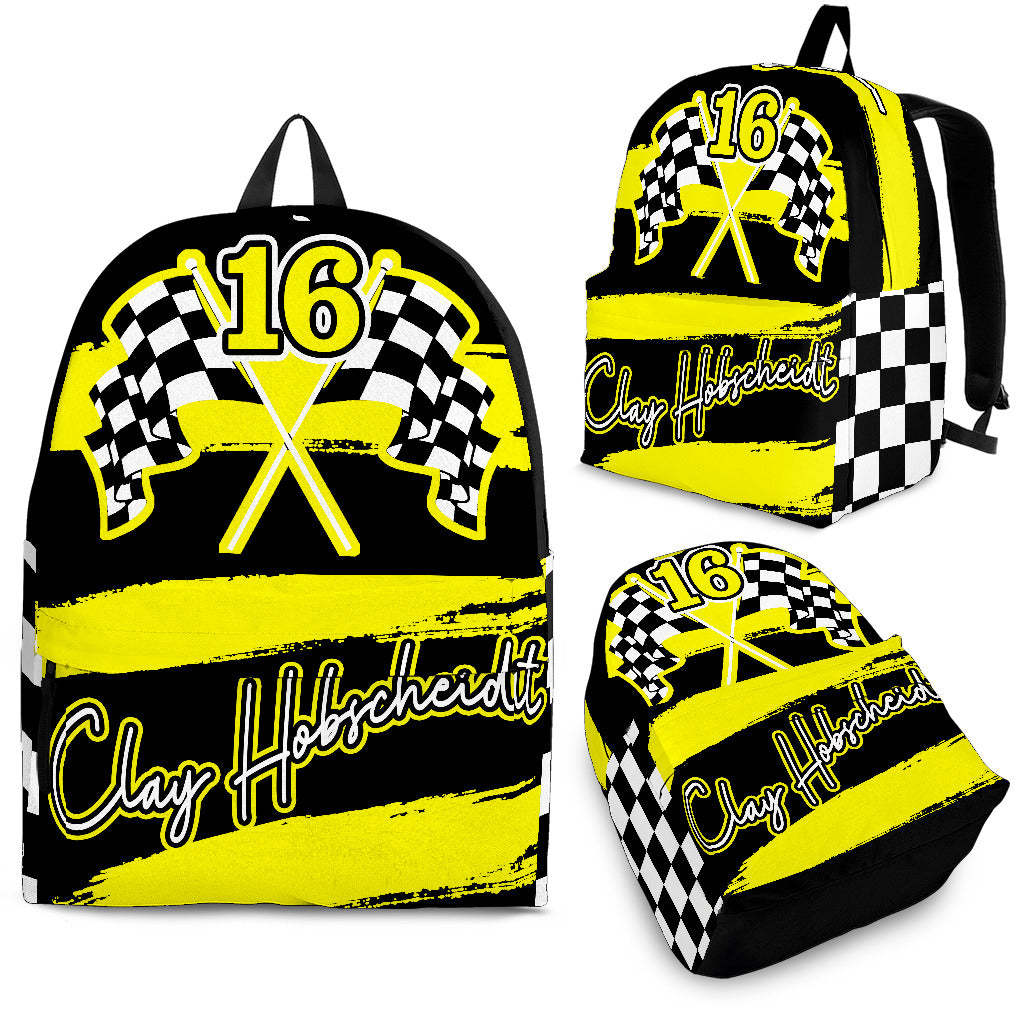 Custom Racing Backpack With Name And Number YV