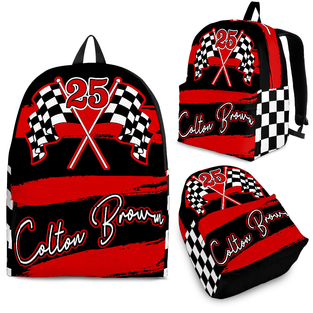 Custom Colton Brown Backpack