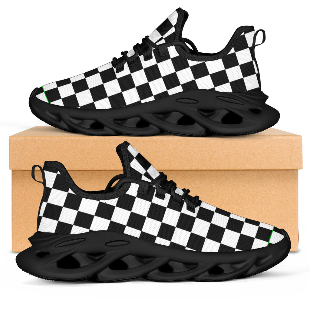 Racing Checkered M-Sole Sneakers