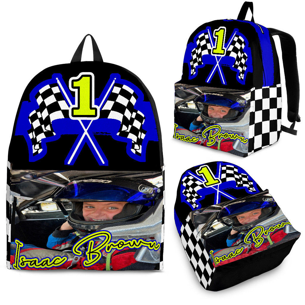 Custom Isaac Brown Backpack