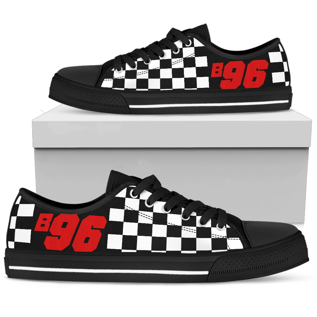Racing Checkered Low Top Shoes Nb96