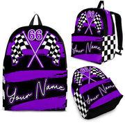 Custom Racing Backpack With Name And Number