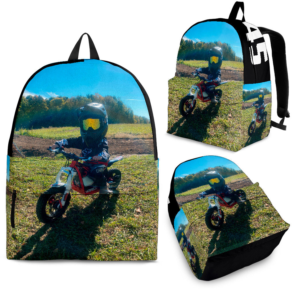 custom motocross backpack